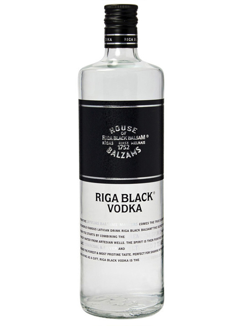Vodka Riga Black 40% 500ml - 20/case