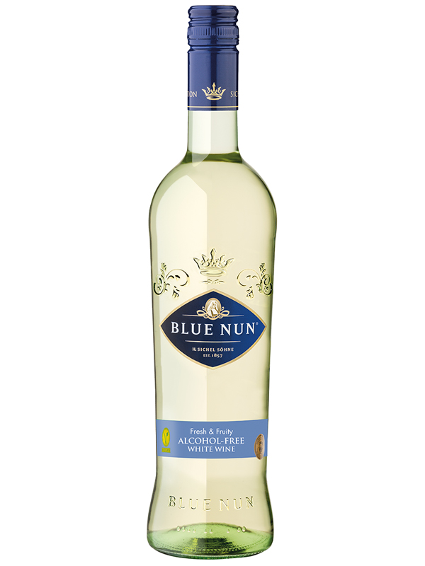 Vegan White Wine Alc Free Blue Nun 750ml - 6/case