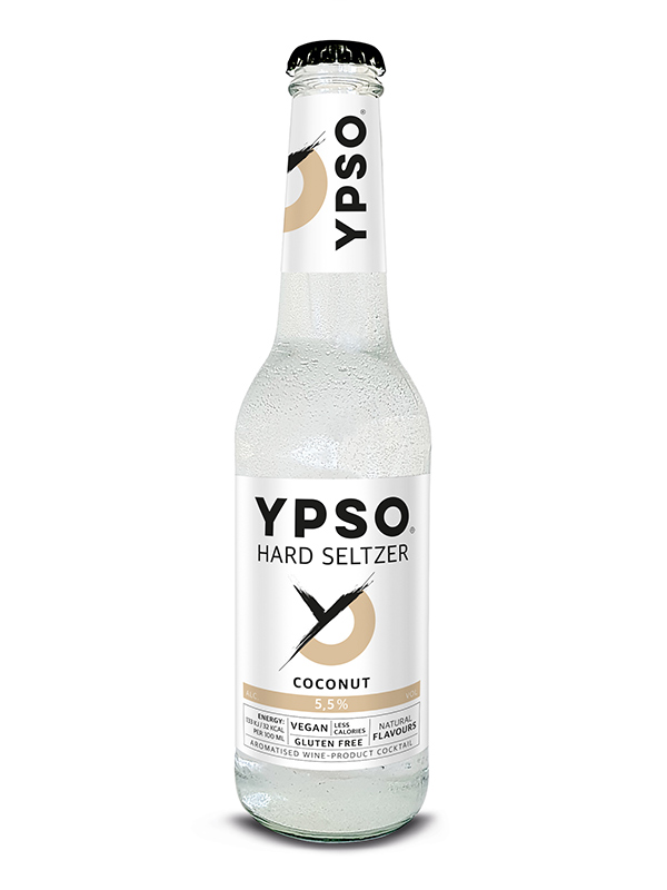Wine Seltzer YPSO COCONUT 5.5% 330ml bottle / 12 case