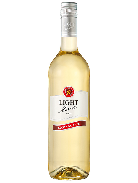 Wine Chardonnay Alc Free LIGHT live 750ml - 6/case