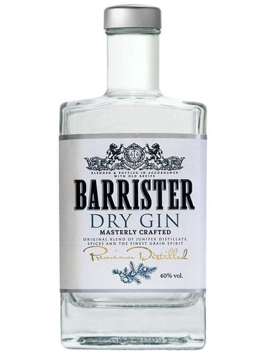 Barrister Dry Gin 40% 375ml / 12 per case