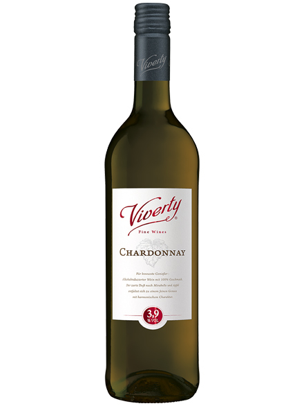 Wine Chardonnay VIVERTY 3.9% 750ml - 6 per case