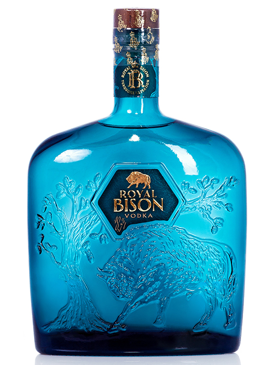 Vodka Royal Bison 700ml, 40% Alc, 6/case