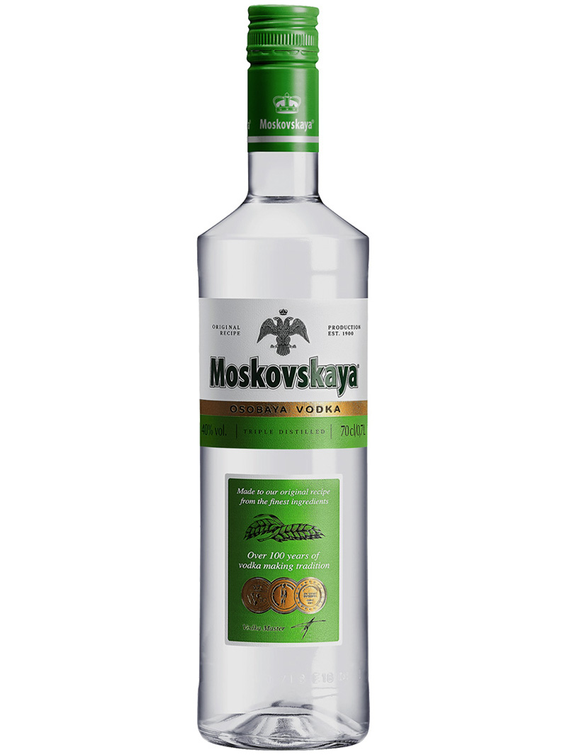Vodka Moskovskaya 40% 700ml - 12/case