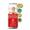 Picture of Beer Red Lager Prazacka 4.9% Can 500ml, 24 cans per case