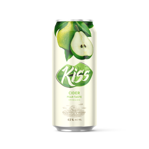 Picture of Cider Pear Kiss, 4.5%, 500ml, 24 cans per case