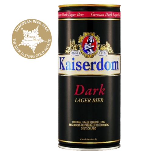 Picture of Beer Dark Lager Kaiserdom, 4.7%, 1L, 12 Cans per Case