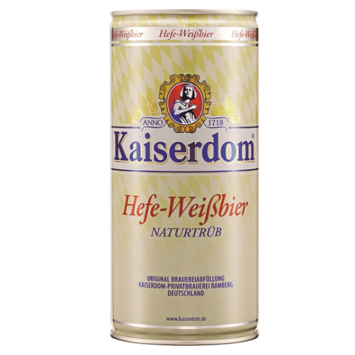 Picture of Beer Wheat Kaiserdom, 4.7%, 1 L, 12 Cans per Case