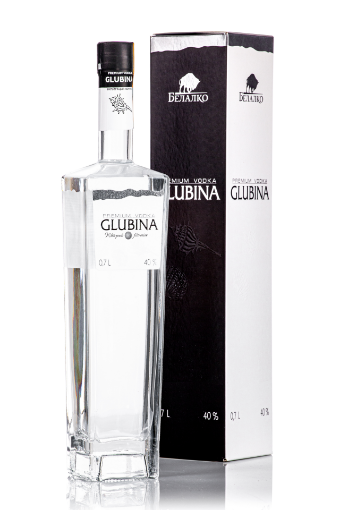 Picture of Vodka Glubina White Pearl 40%, 700ml, 6  bottle per case