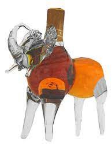 200ml Elephant Samvel Armenian Brandy 40% in an elephant-shaped bottle – wholesale NZ