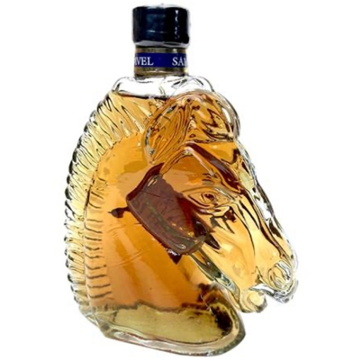 350ml Horse Head Samvel Armenian Brandy 40% in a horse head-shaped bottle – wholesale NZ
