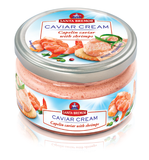 Picture of Caviar Cream with Prawns Santa Bremor 180g, 6 jars per case