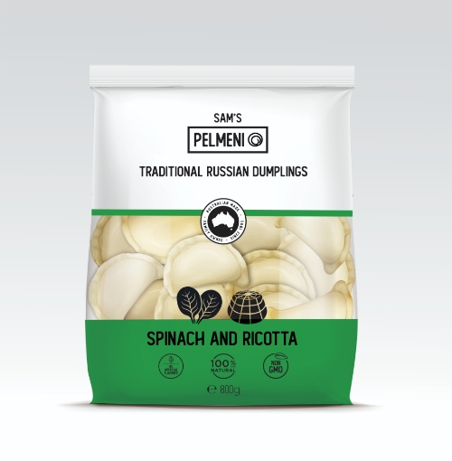 Picture of Pierogi Spinach & Ricotta Sam's 800g, 12 packs per case