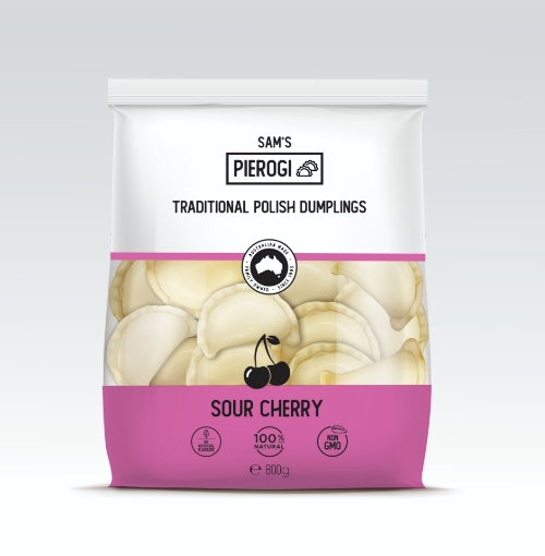 Picture of Pierogi Sour Cherry Sam's 800g, 12 packs per case