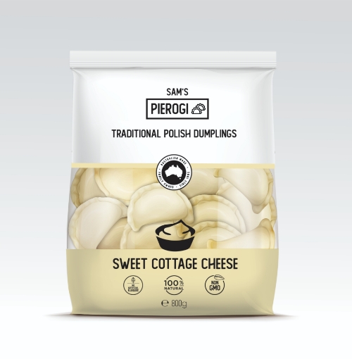 Picture of Pierogi Sweet Cottage Cheese Sam's 800g, 12 packs per case 