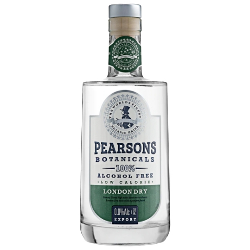 Picture of Gin London Dry Botanic Pearsons 0% 700ml, 6 bottles per case