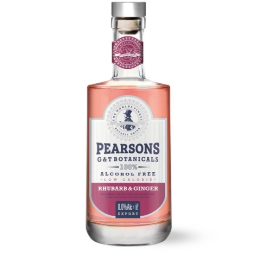 Picture of Gin Rhubarb & Ginger Pearsons 0% 700ml, 6 bottles per case