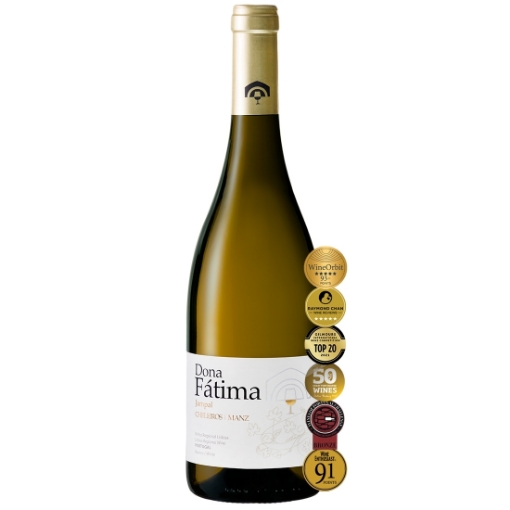 Picture of Wine White Dona Fatima Lisbon MANZ 14% 750ml, 6 bottles per case