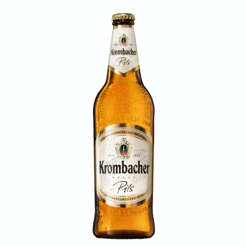 Picture of Beer Pilsner Krombacher 4.8% Bottle 660ml, 12 bottles per case