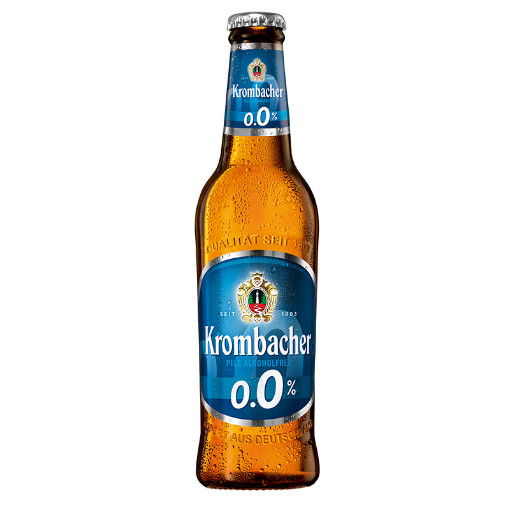 Picture of Beer Pilsner Krombacher 0% Bottle 330ml, 24 per cases