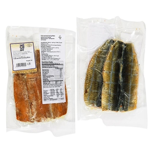 Picture of Herring Fillets Cold Smoked Sealed Dauparu 1kg, 4 per case