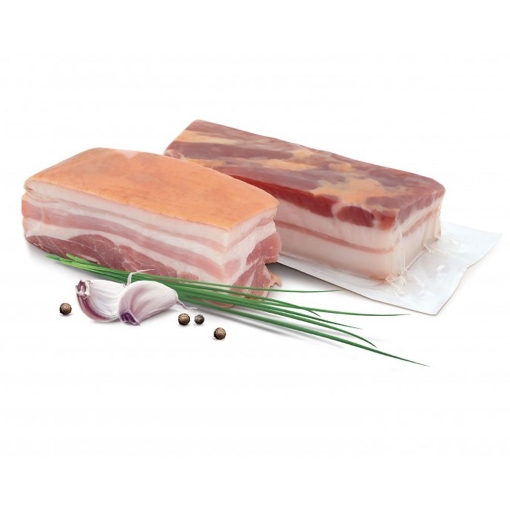 KAIMO Krekenavos Cold Smoked Speck Lard 1kg – Premium European Smoked Lard