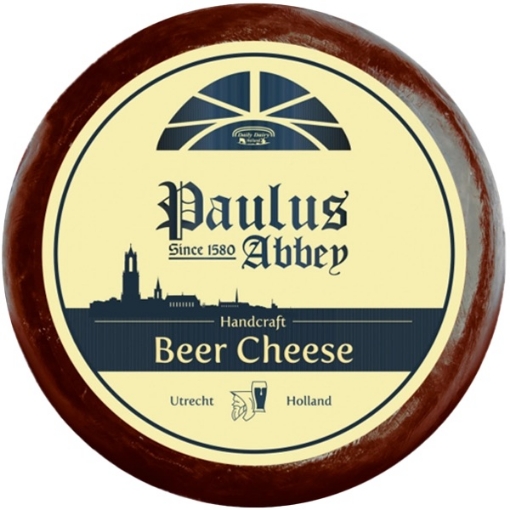 Paulus Abbey Beer Cheese by Daily Dairy ~100 g, Dutch cheese aged with beer