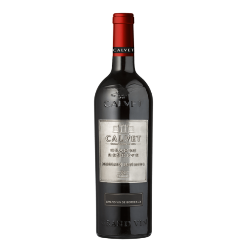 Picture of Wine Calvet Grande Reserve BORDEAUX SUPERIEUR 13.5% Bottle 750ml, 6 bottles per case 