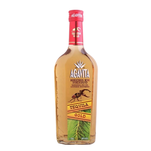 Picture of Tequila Agavita Gold 38% Bottle 700ml, 6 bottles per case