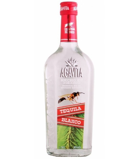 Picture of Tequila White Agavita Blanco 38% Bottle 700ml, 6 bottles per case