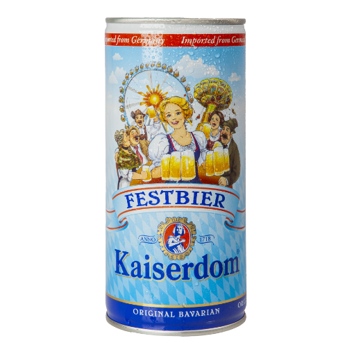 Picture of Kaiserdom Beer Bavarian Festbier 5.6% Can 1L, 12 Cans per Case