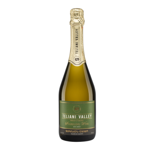 Picture of Sparkling Wine Georgian White Semi-sweet Teliani Valley 11.5% 750ml, 6 bottles per case