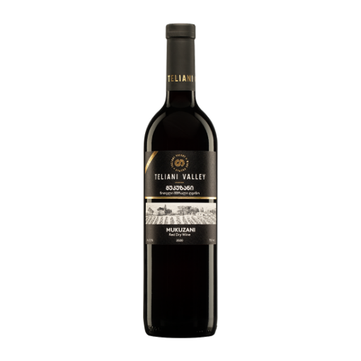 Picture of Wine Georgian Red Dry Mukuzani Teliani Valley 13% 750ml, 6 bottles per case