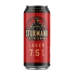 Single 500ml can of Šturmano Strong Premium Lager 7.5% from Europe.