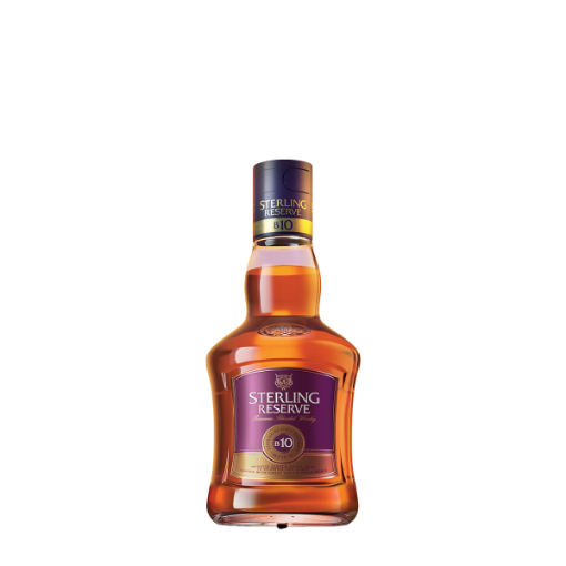 Picture of Whisky Blended Sterling Reserve B10 ABD 40% 180ml, 48 bottles per box