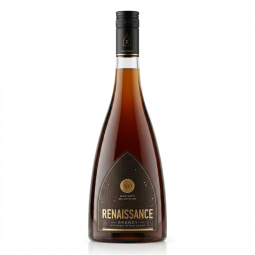 Picture of Brandy Renaissance XO 38% 500ml, 16 bottles per box