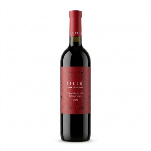 Picture of Wine Georgian Red Semi-Sweet Kindzmarauli TELURI 11.5% 750ml, 6 bottles per case