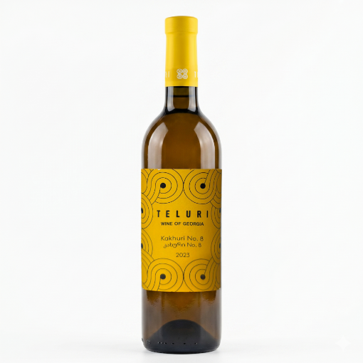 Picture of Wine Georgian White Dry Kakhuri TELURI 13% 750ml, 6 bottles per case