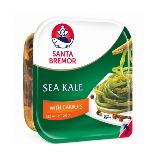Santa Bremor Spicy Pickled Sea Kale with Carrots 200 g